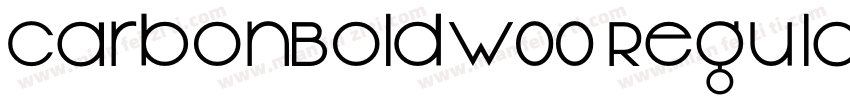 CarbonBold W00 Regular字体转换